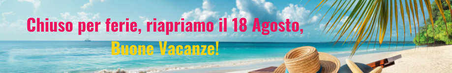 CHIUSURA ESTIVA DALL'11 AL 15 AGOSTO