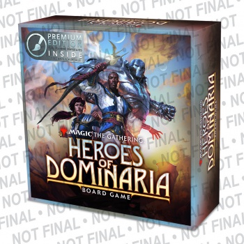 MAGIC THE GATHERING: HEROES OF DOMINARIA BOARD GAME - PREMIUM EDITION