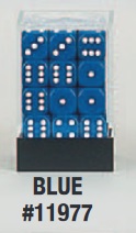KOPLOW - 36 SET - D6 (12MM) ROP - BLUE - (KOP11977)