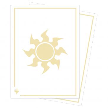 E-19931 - MANA 8 - APEX DECK PROTECTOR SLEEVES 100 - PLAINS