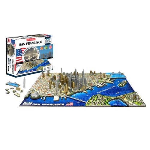 4D CITYSCAPE - SAN FRANCISCO PUZZLE