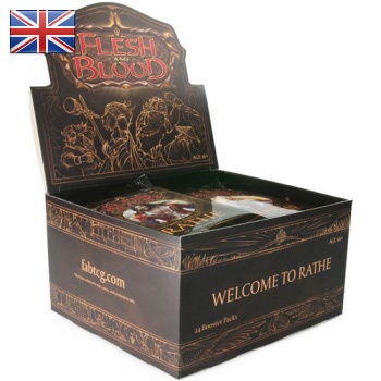 FLESH & BLOOD TCG: WELCOME TO RATHE HERO UNLIMITED - BOX 24 BUSTE ING