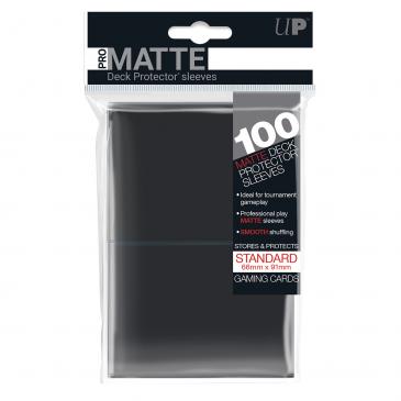 E-84515	100PZ PRO-MATTE BLACK STANDARD DECK PROTECTORS