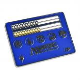 E-86701 MAGIC THE GATERING CARD SIZE BLUE ABACUS LIFE COUNTER
