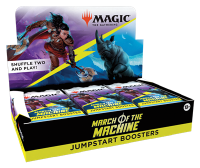 MARCH OF THE MACHINE - JUMPSTART BOX 18 BUSTE - INGLESE