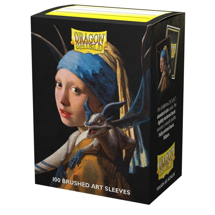DS100 SLEEVES STANDARD BRUSHED ART - GIRL WITH A PEARL EARRING