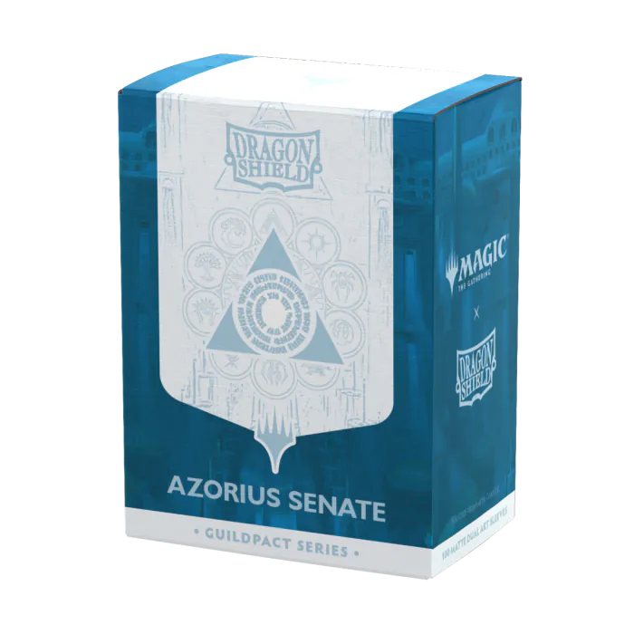 DS100 SLEEVES STANDARD MATTE DUAL ART - AZORIUS SENATE (AT-16507)