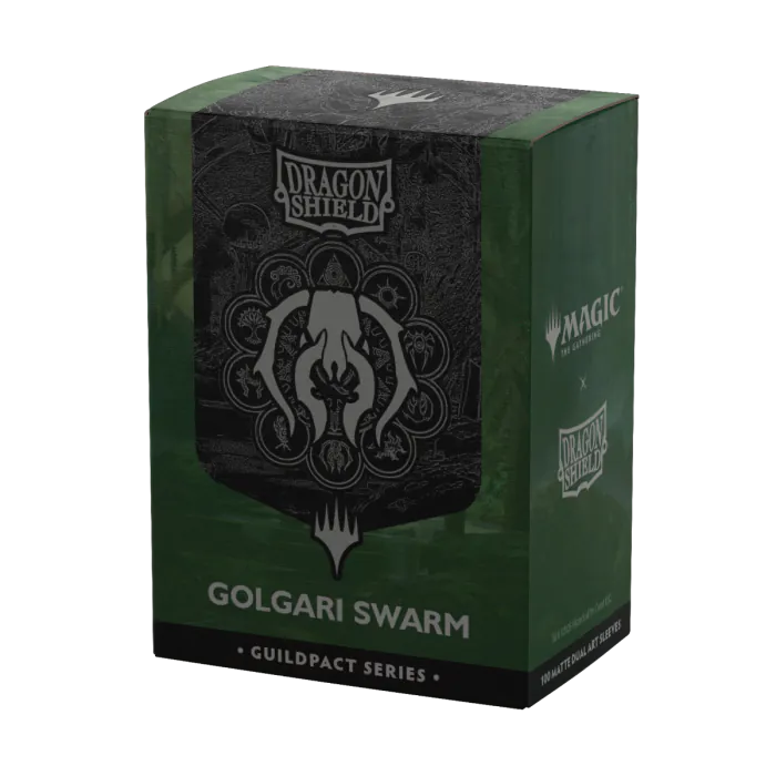 DS100 SLEEVES STANDARD MATTE DUAL ART - GOLGARI SWARM (AT-16510) DS100 SLEEVES STANDARD MATTE DUAL ART - GOLGARI SWARM (AT-16510)
