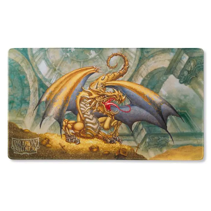 DRAGON SHIELD PLAYMAT - GOLD KING GYGEX - (AT-21506)