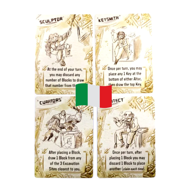 BLOCK AND KEY - PROMO PACK IN ITALIANO