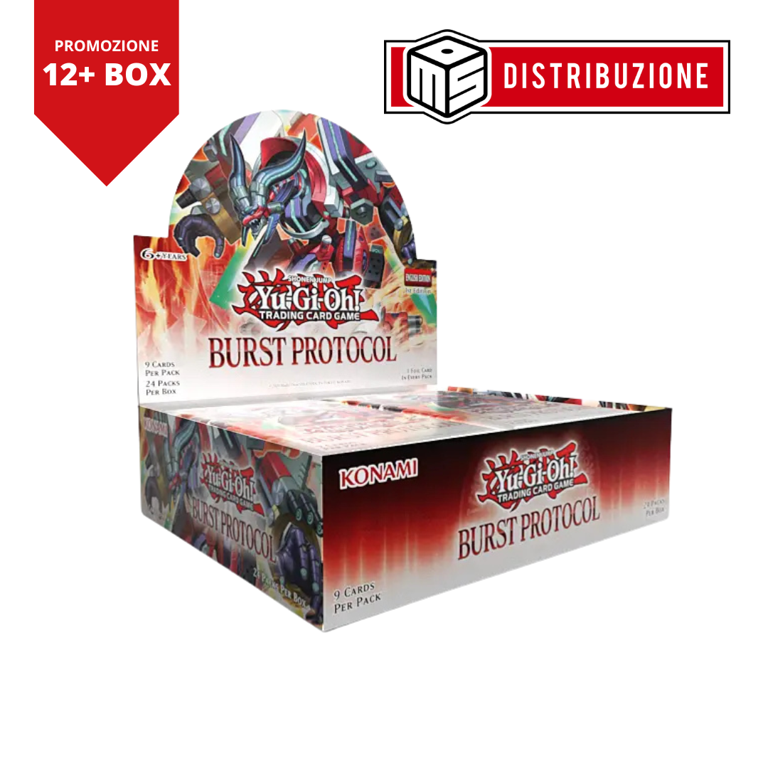 PROMO ORDINE MIN. 12 BOX - BURST PROTOCOL -  BOX DA 24 BUSTE