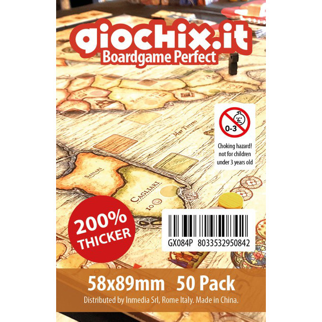 50 BUSTINE GIOCHIX PERFECT 58X89 MM (GX084P)