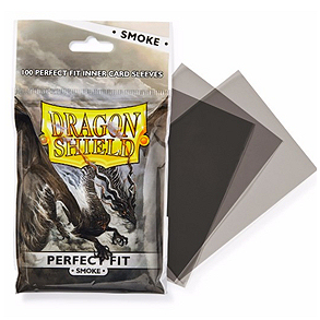 DRAGON SHIELD PERFECT FIT SMOKE 100 (PERFECT SIZE)