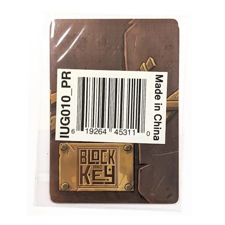 BLOCK AND KEY - PROMO PACK IN ITALIANO Foto 1