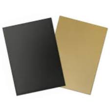 BUSTE PROTETTIVE STANDARD DA 100 - DUAL MATTE BLACK & GOLD (AT-15069) Foto 1 BUSTE PROTETTIVE STANDARD DA 100 - DUAL MATTE BLACK & GOLD (AT-15069) Foto 1