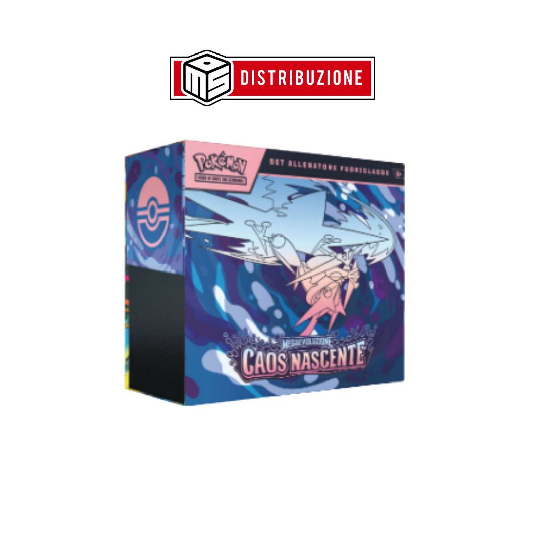 POKEMON SET ALLENATORE FUORICLASSE - MEGAEVOLUZIONE CAOS NASCENTE (COD: 10399)