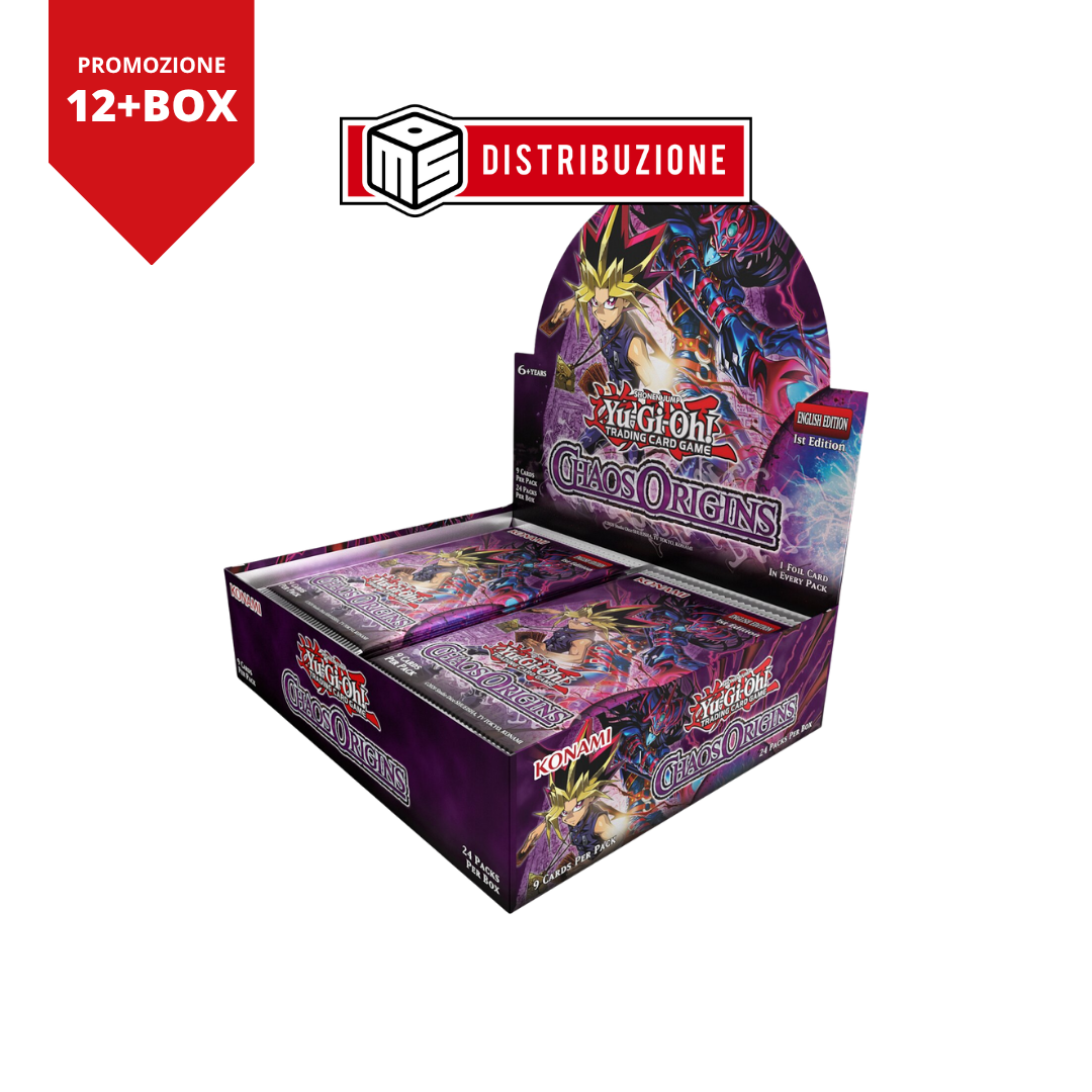 PROMO ORDINE MIN. 12 BOX - CHAOS ORIGINS -  BOX DA 24 BUSTE