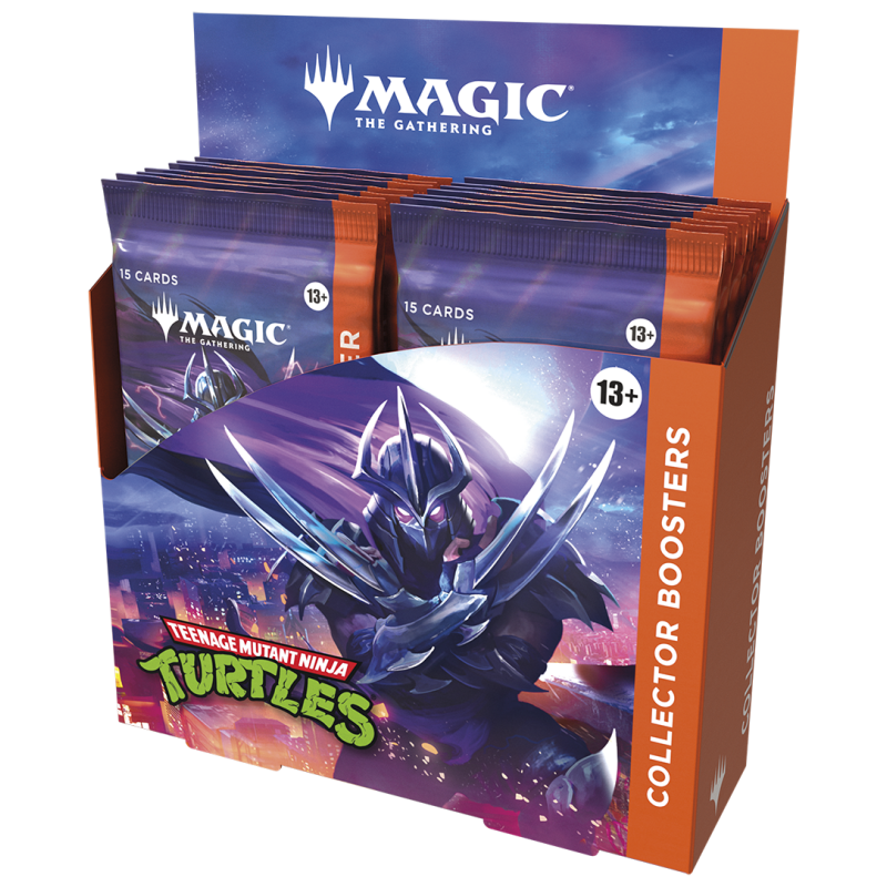 MAGIC - UNIVERSES BEYOND - TMNT - COLLECTOR'S BOOSTER DISPLAY - (BOX 12 BUSTE) - INGLESE