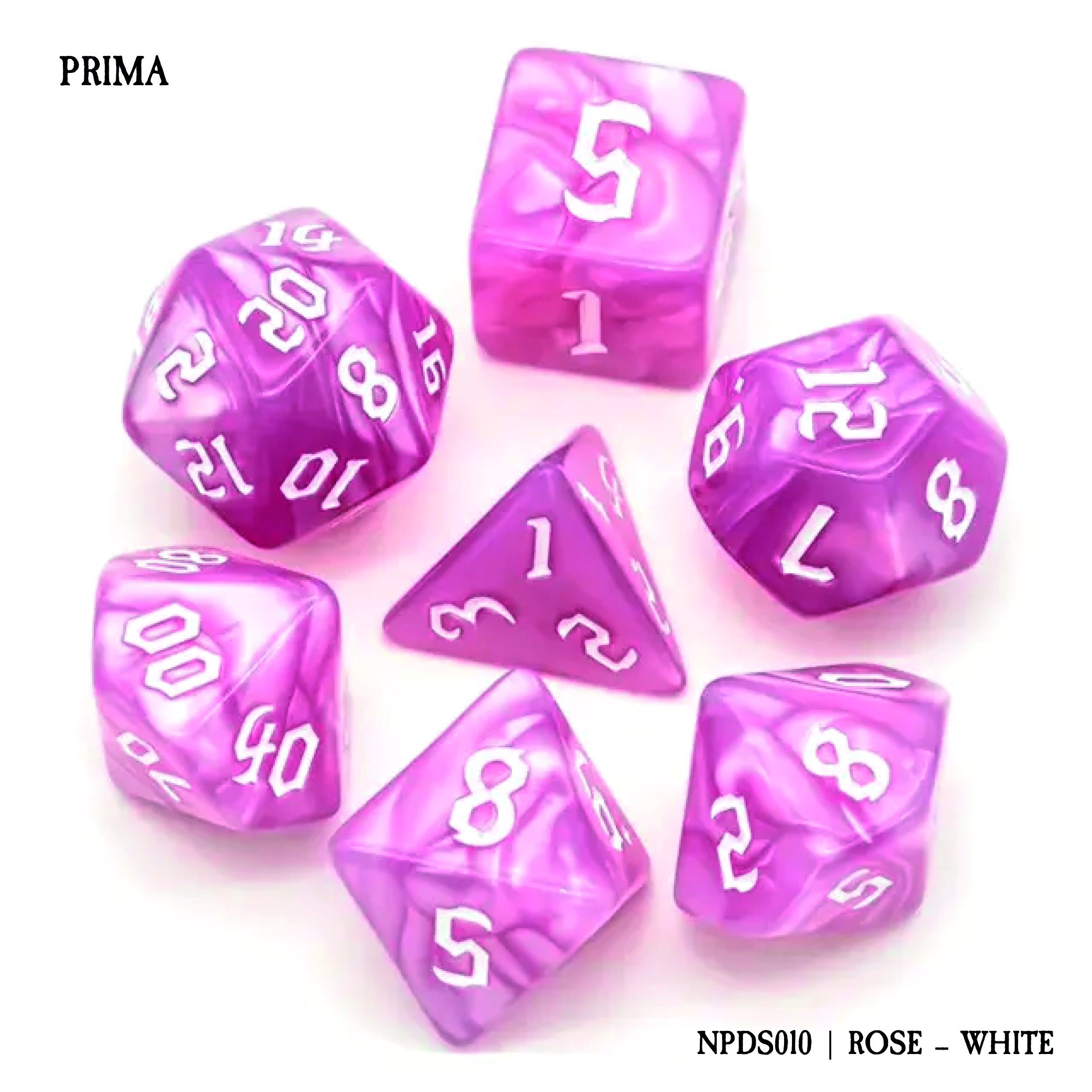 PRIMA: ROSE - WHITE (NPDS010)