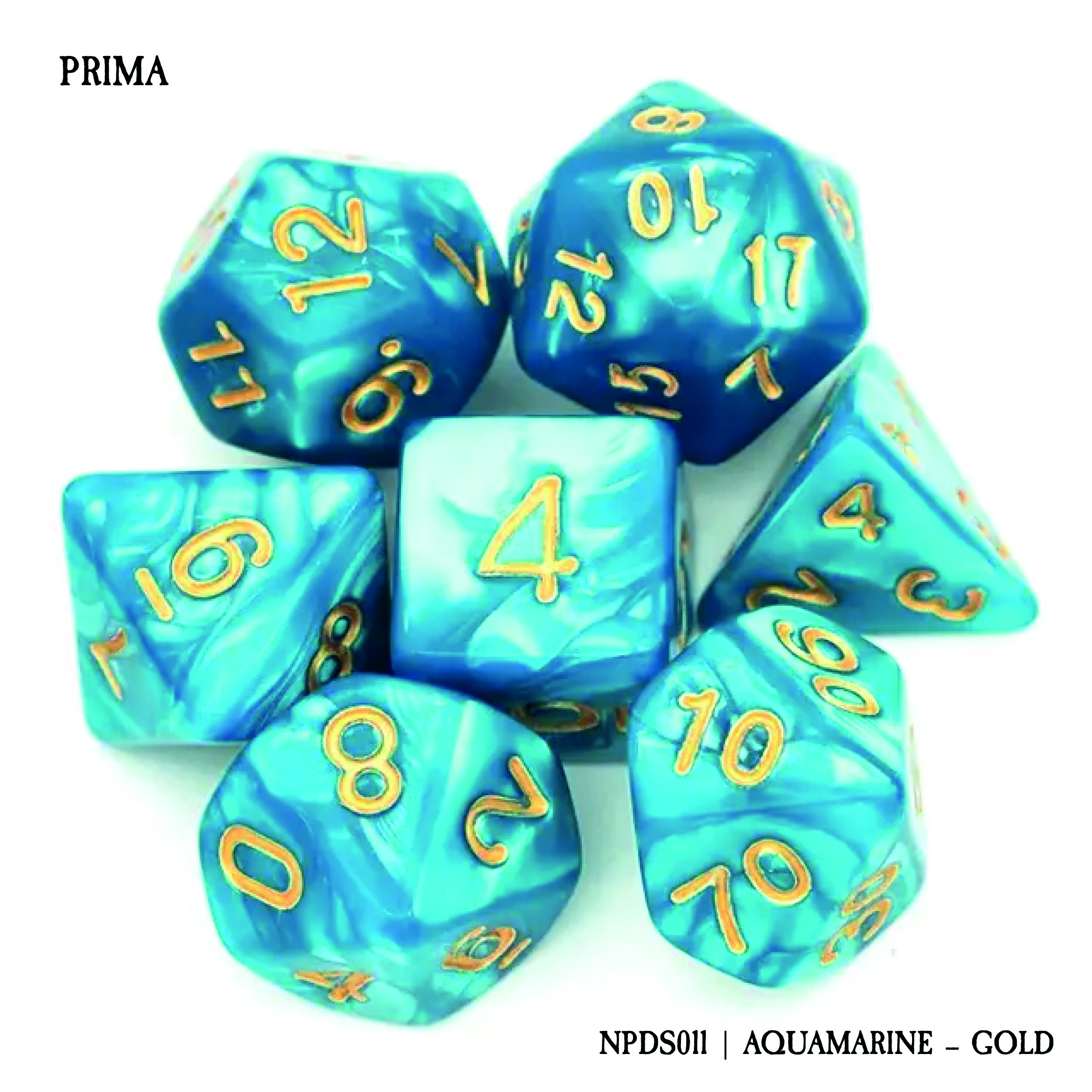 PRIMA: AQUAMARINE - GOLD (NPDS011)