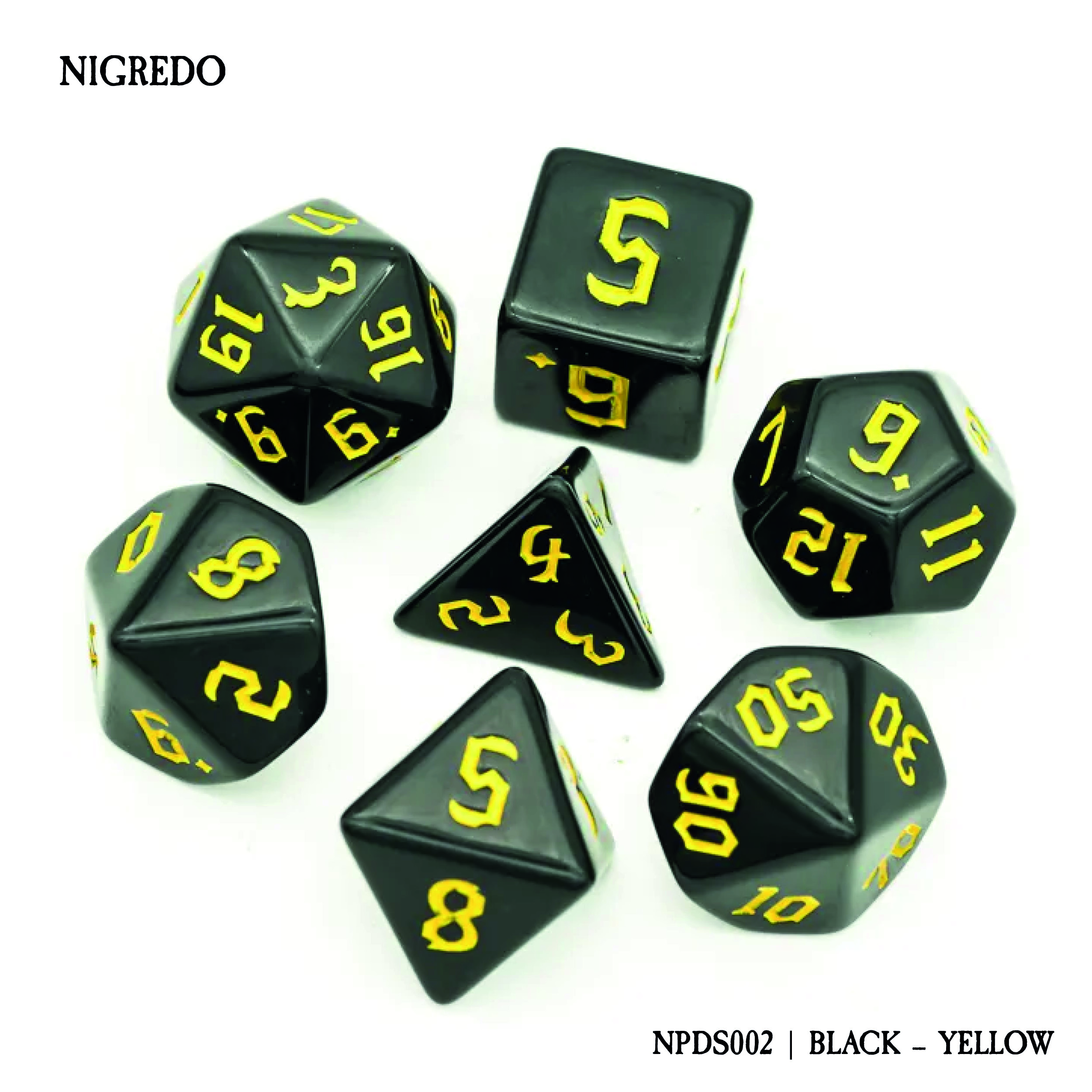 NIGREDO: BLACK - YELLOW (NPDS002)