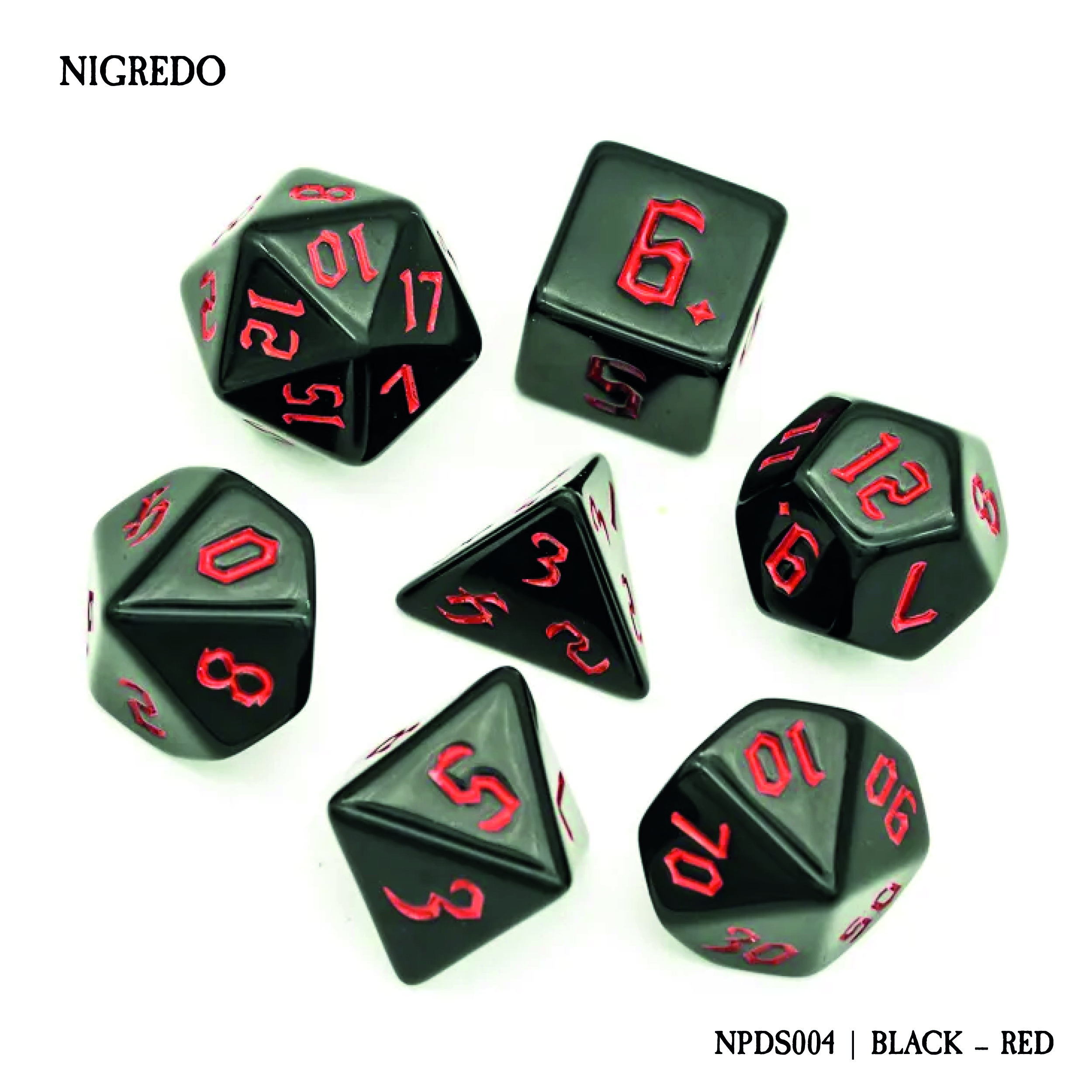 NIGREDO: BLACK - RED (NPDS004)