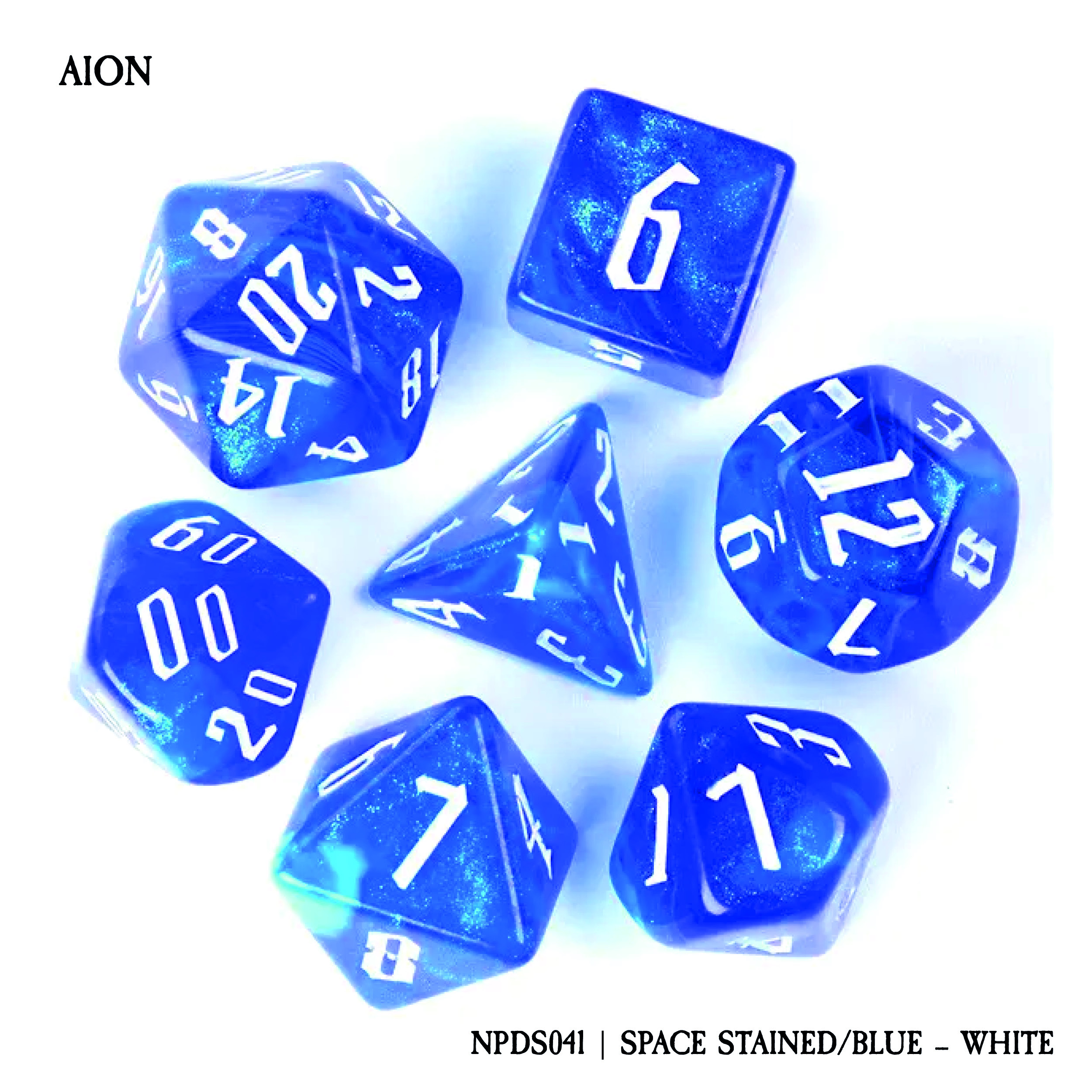 AION: SPACE STAINED/BLUE - WHITE (NPDS041)