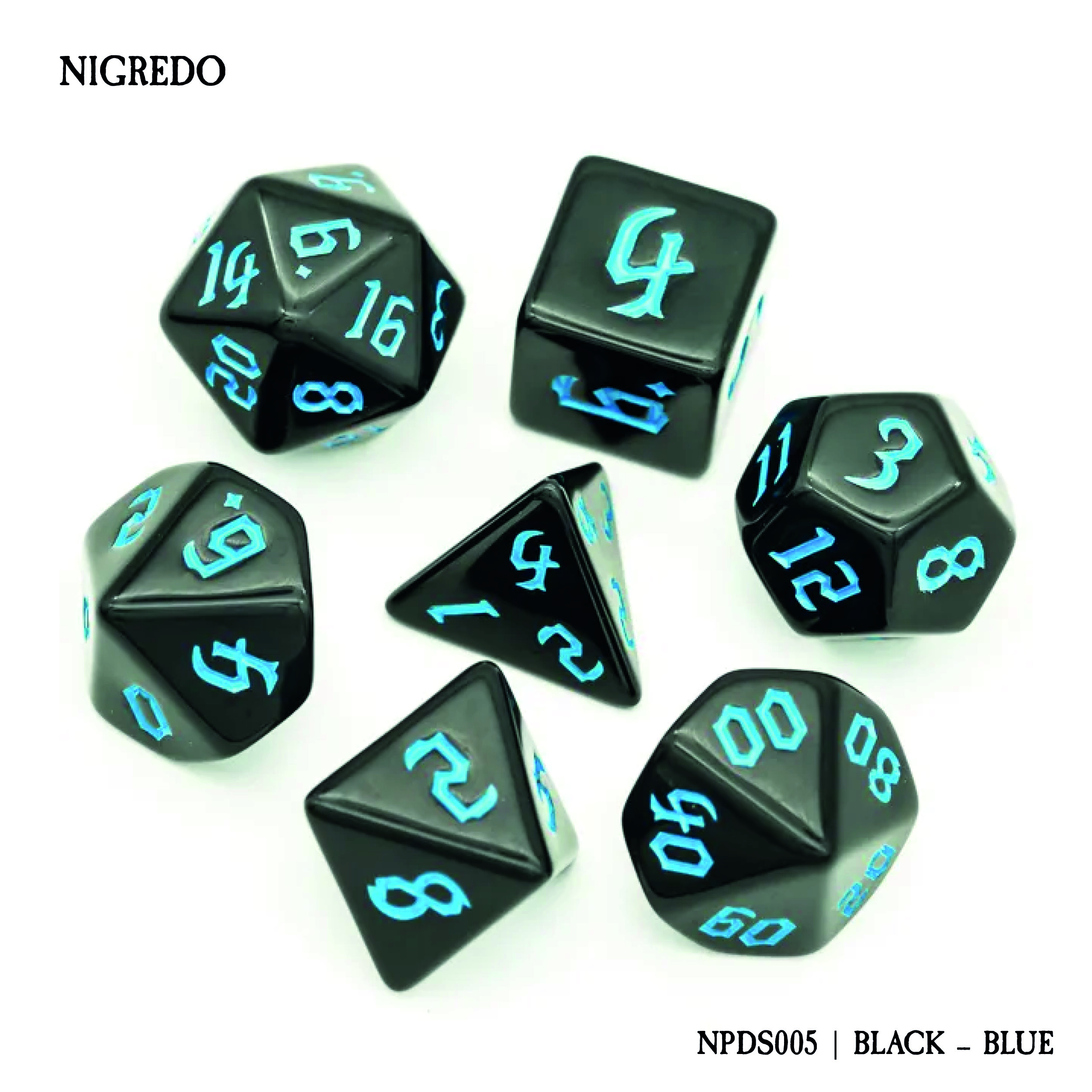 NIGREDO: BLACK - BLUE (NPDS005)