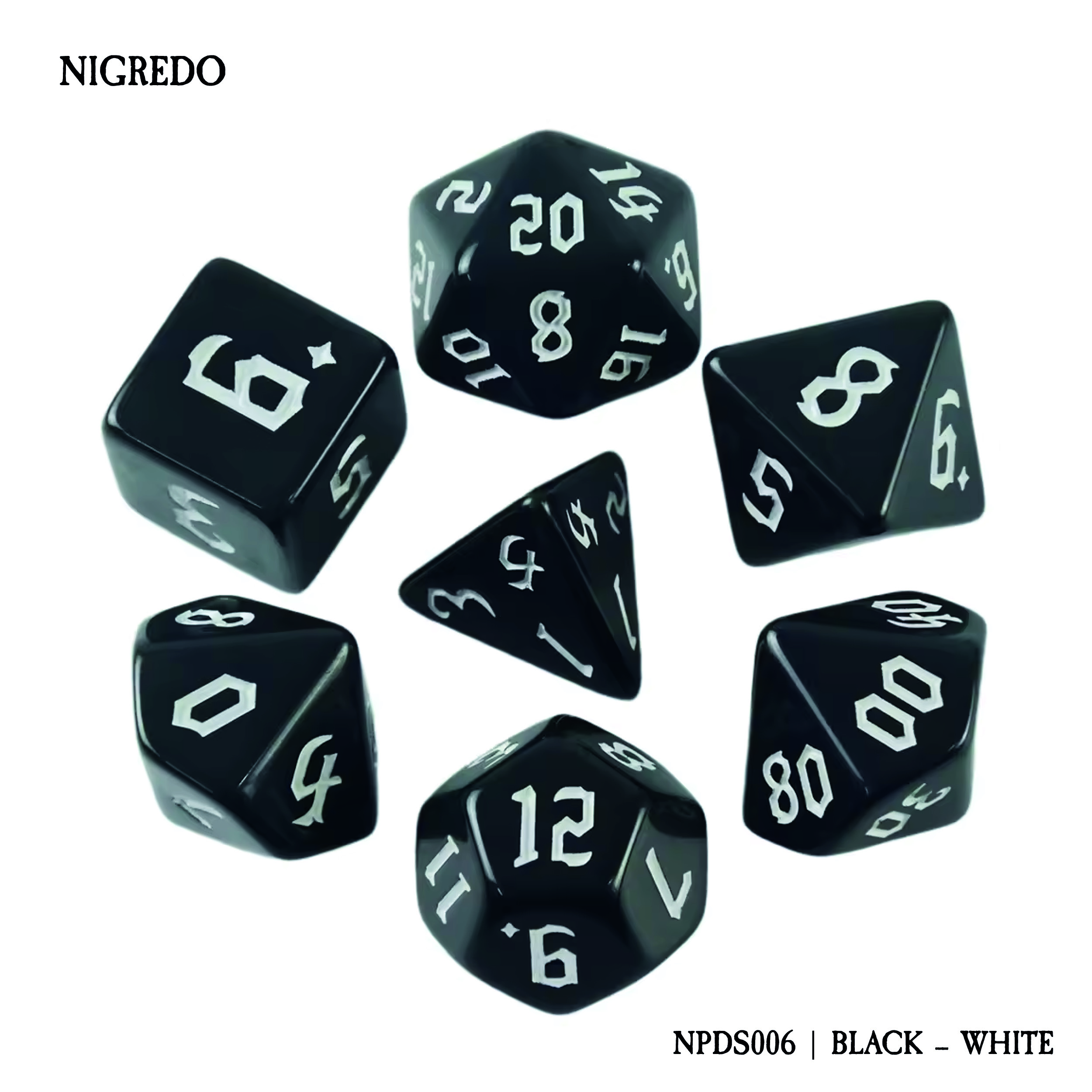 NIGREDO: BLACK - WHITE (NPDS006)