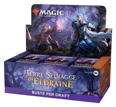 TERRE SELVAGGE DI ELDRAINE - DRAFT BOOSTER DISPLAY (36 BUSTE) - ITALIANO