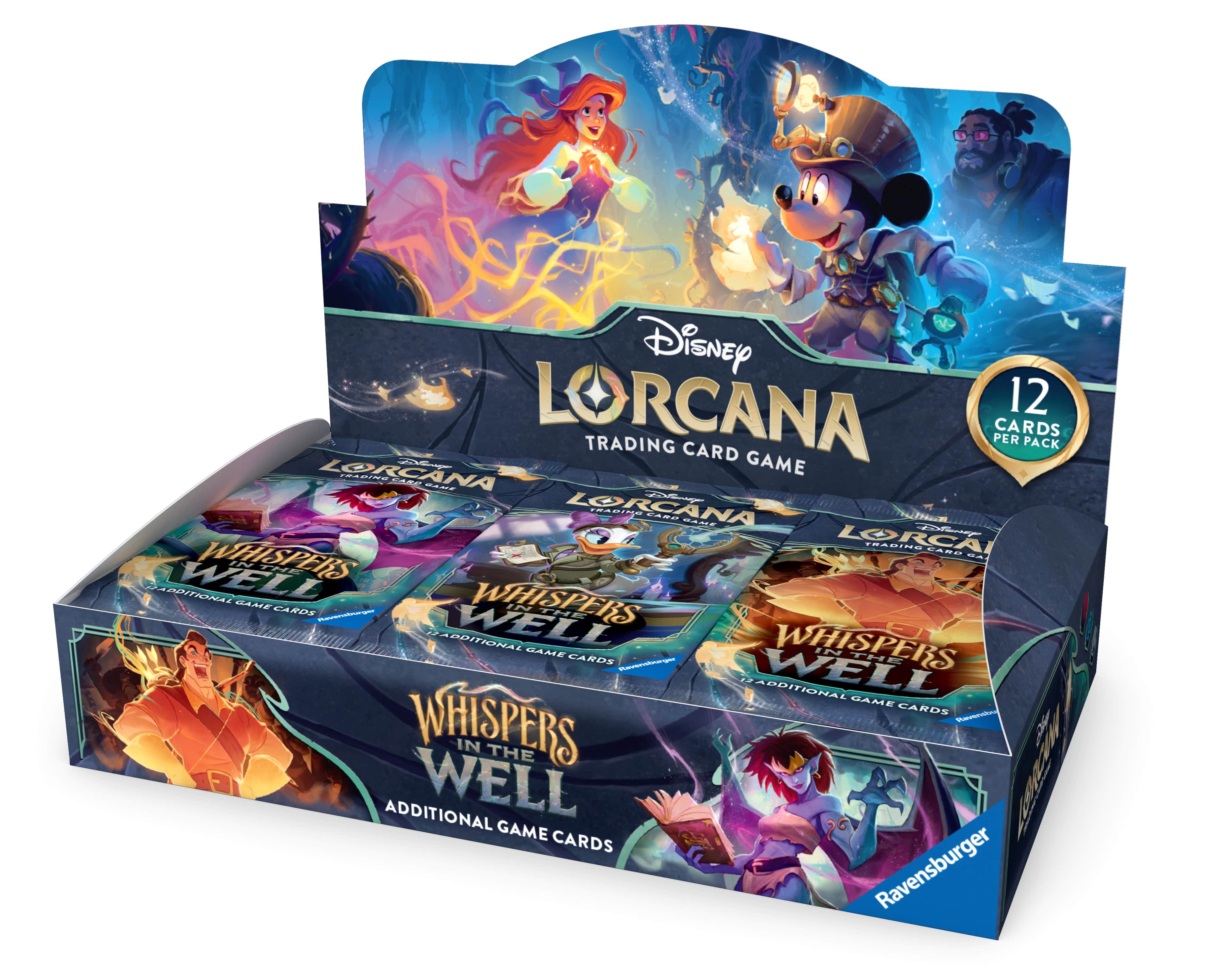 LORCANA - WHISPERS IN THE WELL - BOX 24 BUSTE ENG