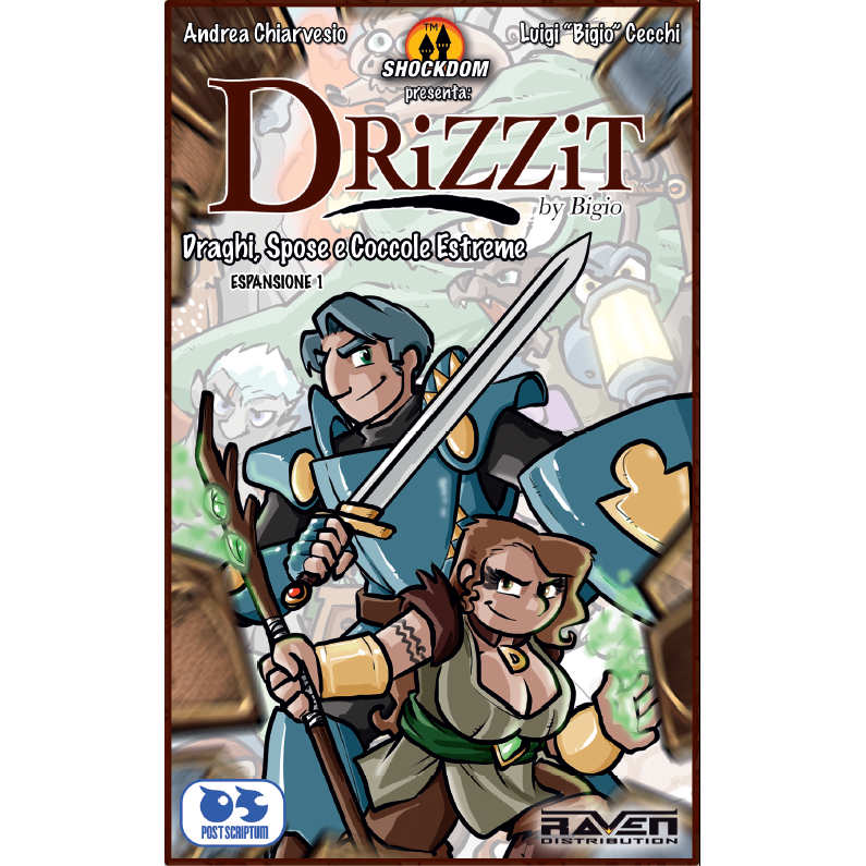 DRIZZIT - IL GIOCO DI CARTE - ESP.NE 1 - DRAGHI, SPOSE E COCCOLE ESTREME