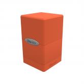 E-15732 SATIN TOWER PUMPKIN ORANGE DECK BOX