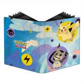 E-16112 PIKACHU & MIMIKIU - 9-POCKET PRO BINDER FOR POKEMON