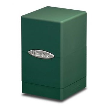 E-84176 SATIN TOWER GREEN DECK BOX