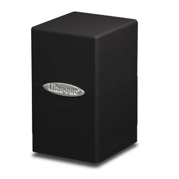 E-84173 SATIN TOWER BLACK DECK BOX