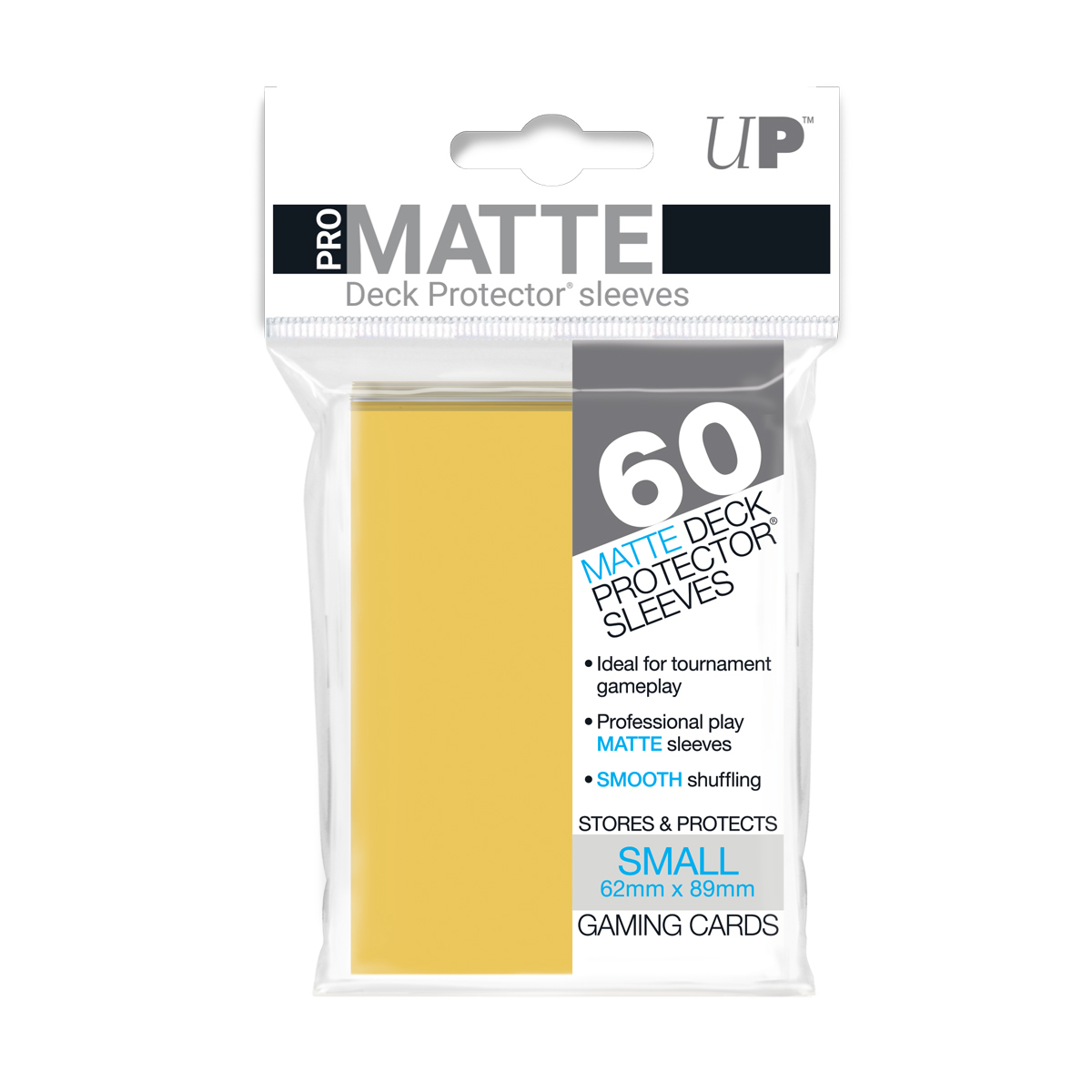 E-84268	60PZ PRO-MATTE YELLOW SMALL DECK PROTECTORS