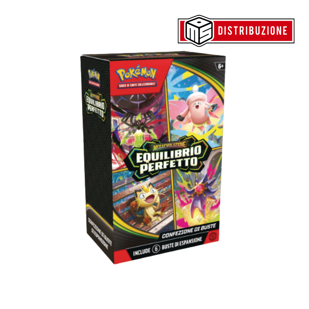 POKEMON - MEGAEVOLUZIONE EQUILIBRIO PERFETTO - BUNDLE 6 BUSTE - (1PZ) COD: 10377