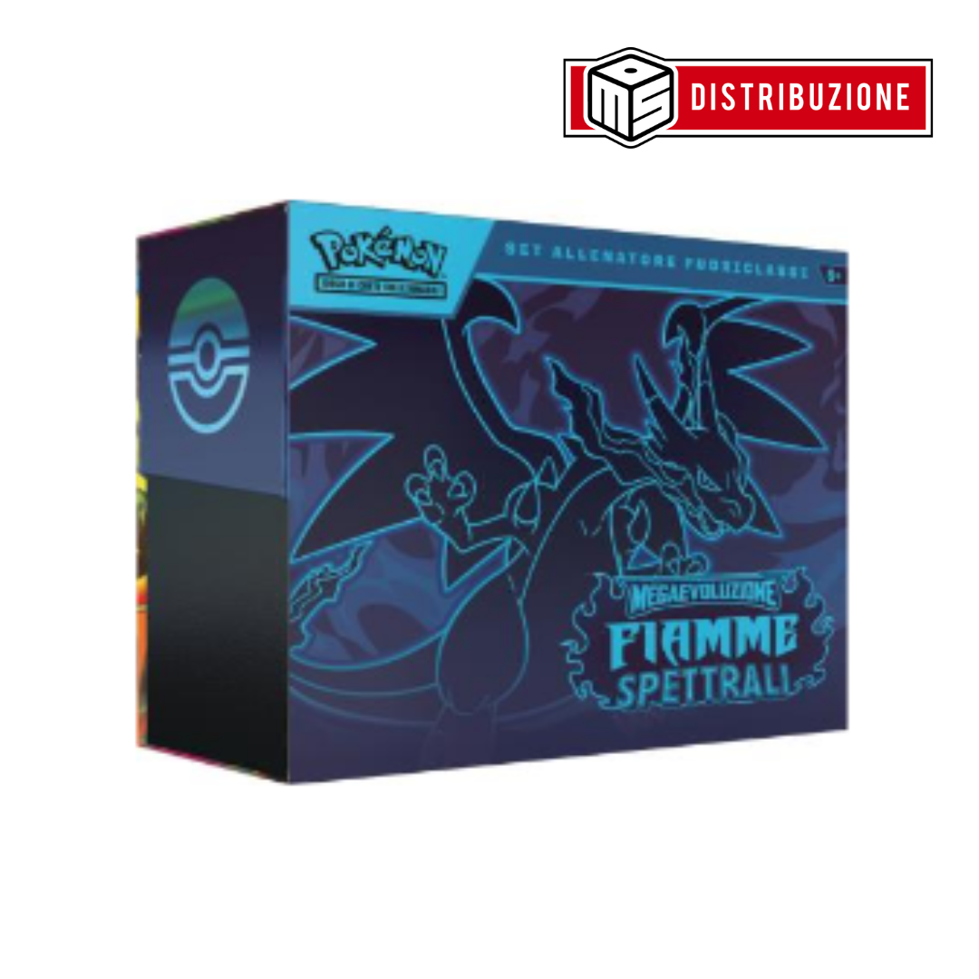 POKEMON SET ALLENATORE FUORICLASSE - MEGAEVOLUZIONE FIAMME SPETTRALI (COD: 10186)