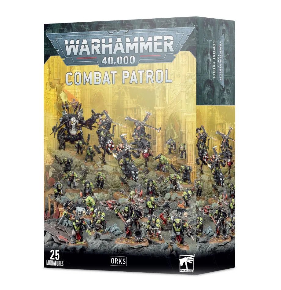 WARHAMMER 40.000 - COMBAT PATROL ORKS WARHAMMER 40.000 - COMBAT PATROL ORKS