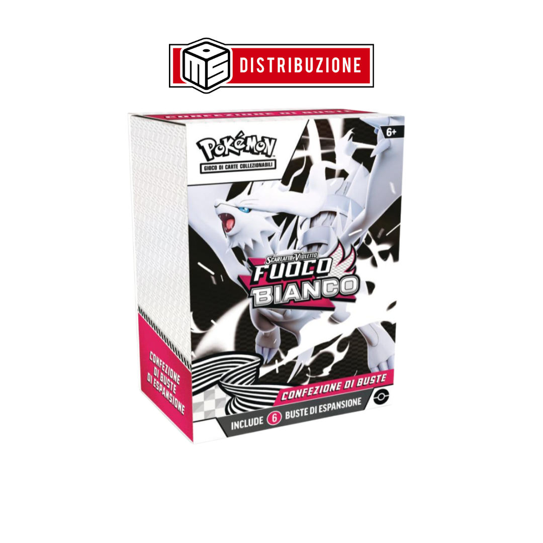 POKEMON - SCARLATTO E VIOLETTO - FUOCO BIANCO - BUNDLE 6 BUSTE - (1PZ) COD: 10035