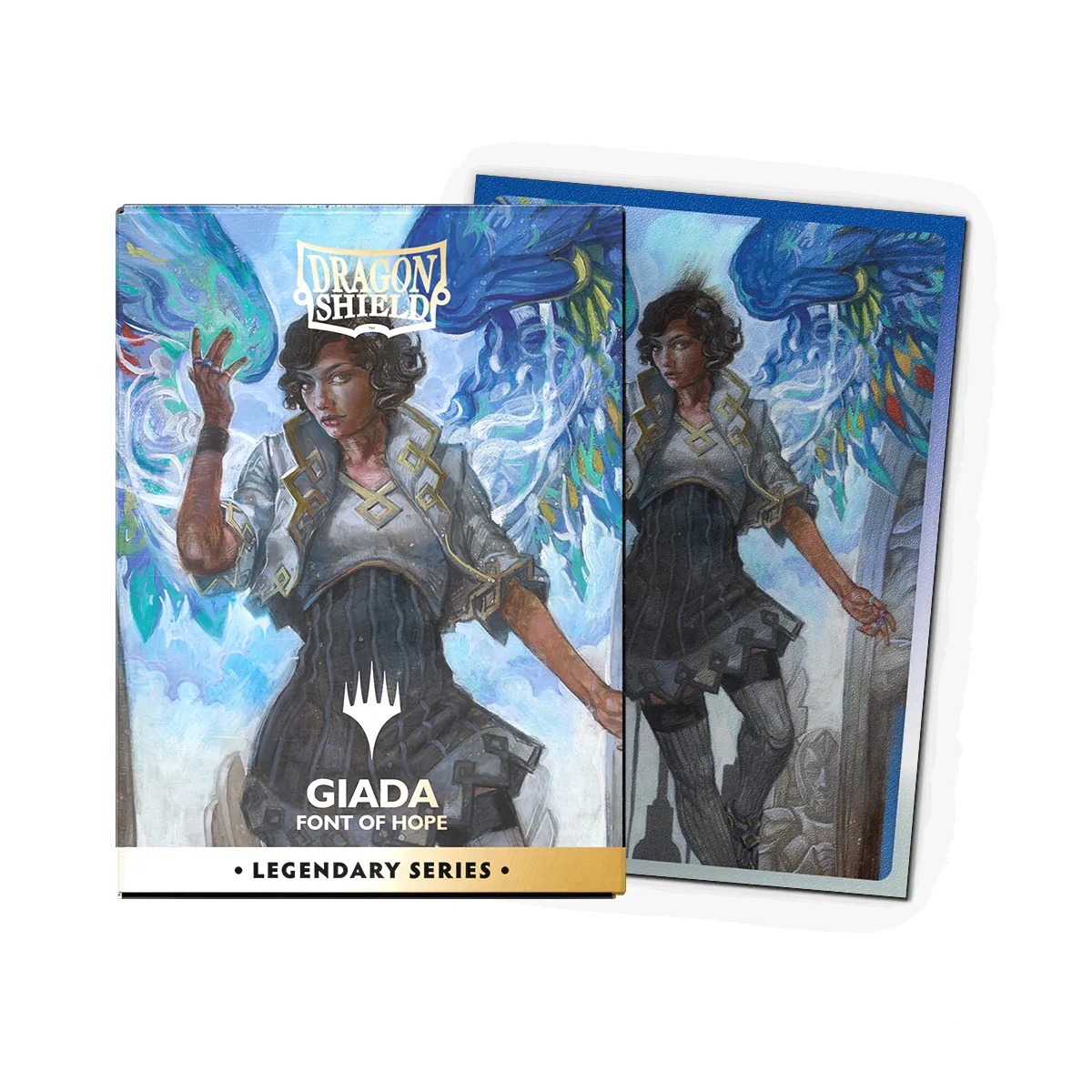 DS100 SLEEVES STANDARD DUAL ART - LEGENDARY SERIES - GIADA, FONT OF HOPE (AT-16540) DS100 SLEEVES STANDARD DUAL ART - LEGENDARY SERIES - GIADA, FONT OF HOPE (AT-16540)