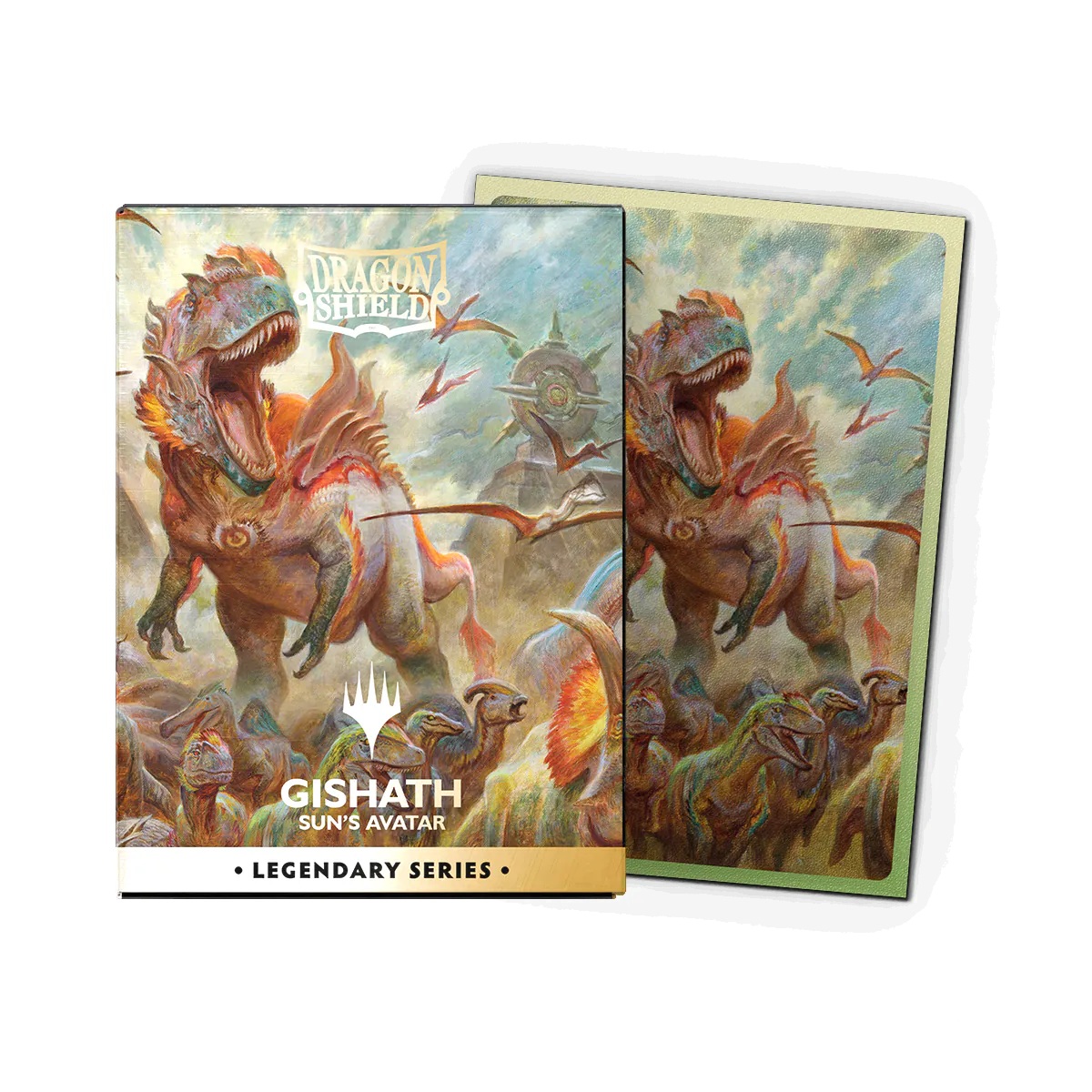 DS100 SLEEVES STANDARD DUAL ART - LEGENDARY SERIES - GISHATH, SUN'S AVATAR (AT-16541) DS100 SLEEVES STANDARD DUAL ART - LEGENDARY SERIES - GISHATH, SUN'S AVATAR (AT-16541)