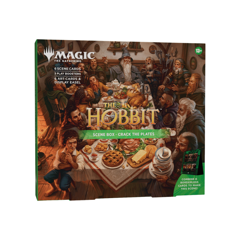 MAGIC - UNIVERSES BEYOND - THE HOBBIT - SCENE BOX - (BOX 4PZ) - INGLESE MAGIC - UNIVERSES BEYOND - THE HOBBIT - SCENE BOX - (BOX 4PZ) - INGLESE