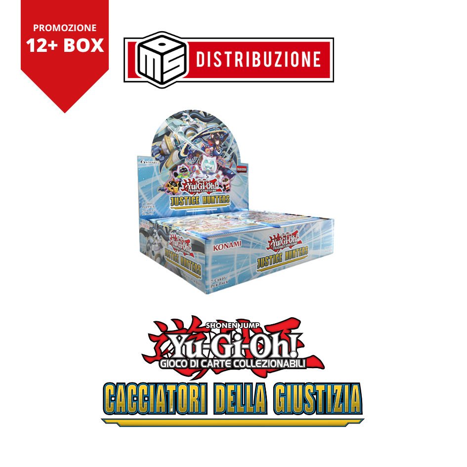 PROMO ORDINE MIN. 12 BOX - CACCIATORI DELLA GIUSTIZIA -  BOX DA 24 BUSTE