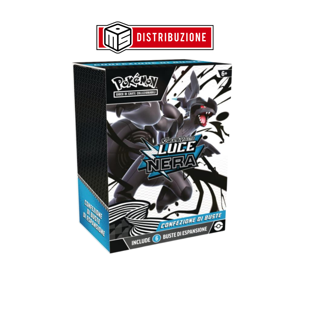 POKEMON - SCARLATTO E VIOLETTO - LUCE NERA - BUNDLE 6 BUSTE - (1PZ) COD: 10115