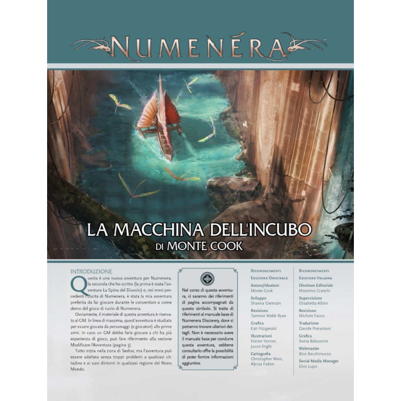 NUMENERA - GLIMMER: LA MACCHINA DELL'INCUBO