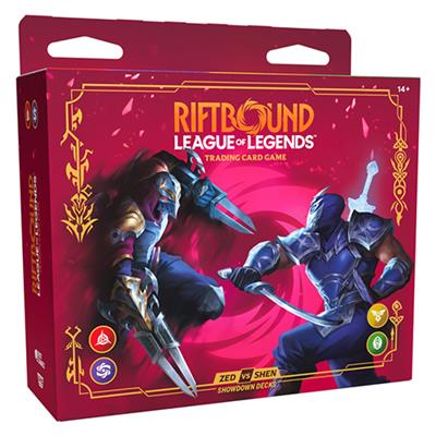 RIFTBOUND - VENDETTA - SHOWDOWN DECKS ZED VS SHEN (BOX 4 MAZZI) - ENG