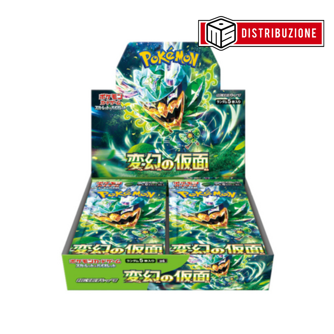 POKEMON - MASK OF CHANGE - BOX DI BUSTE (30PZ) - GIAPPONESE