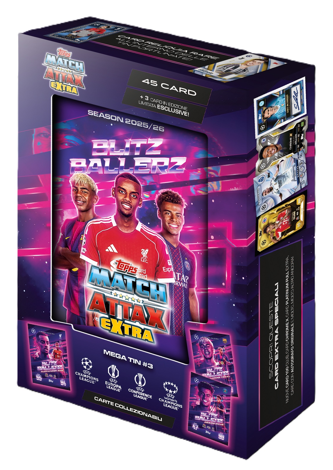 TOPPS - MATCH ATTAX - 25/26 MEGA TIN - (1PZ) - ITA